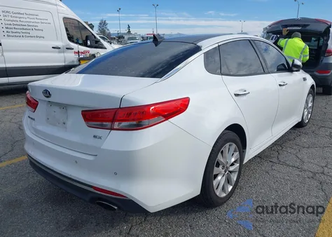 2016 Kia Optima Ex from USA, damaged, VIN 5XXGU4L36GG119535